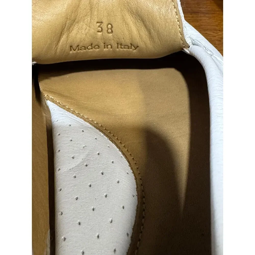 Diane B leather driver loafers size 38 euro